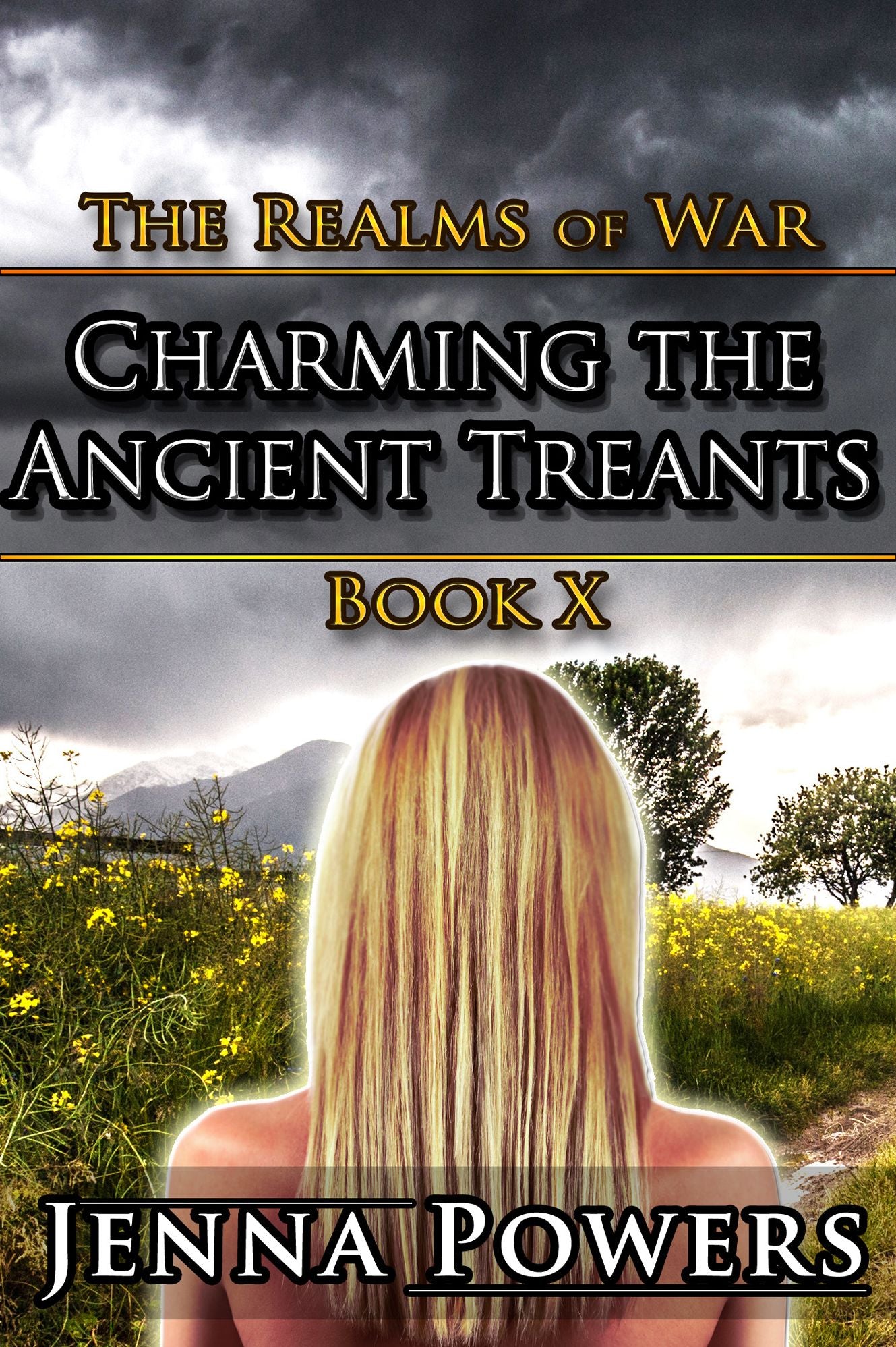 The Realms of War 10: Charming the Ancient Treants (Ent/Treant Male, Troll Males, Elf Female, Human Femal Fantasy Erotica)