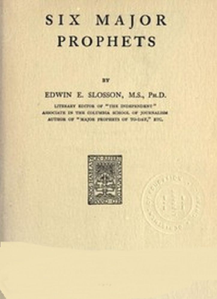 Six Major Prophets