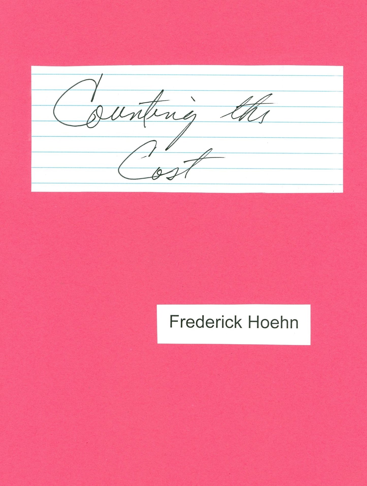 Counting the Cost