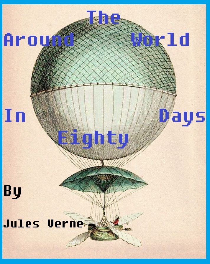 Best Sellers Science Fiction Classics Around the World in Eighty Days ( sci fi, science fiction, Edgar rice Burroughs, space opera )