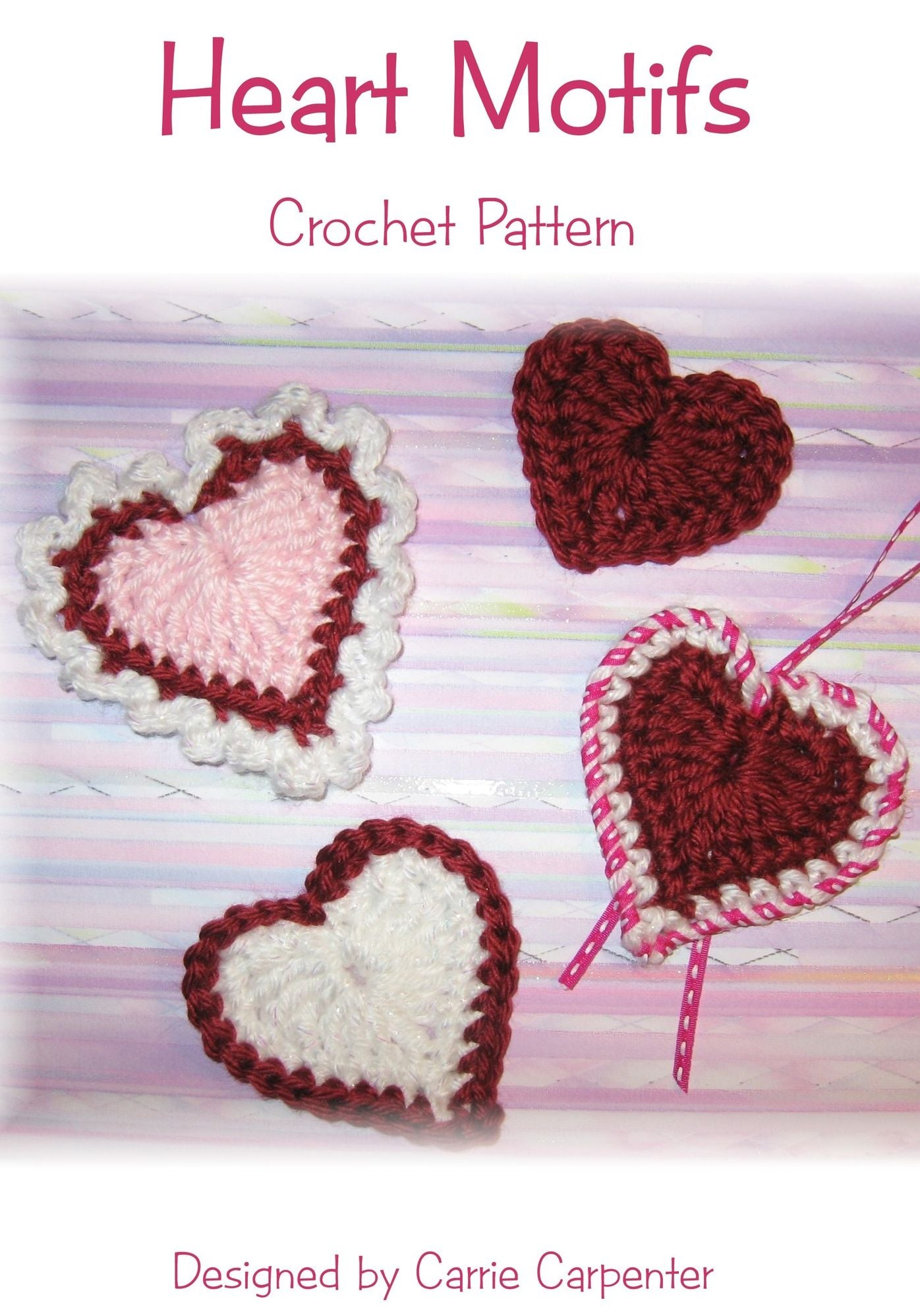Heart Motifs Crochet Pattern