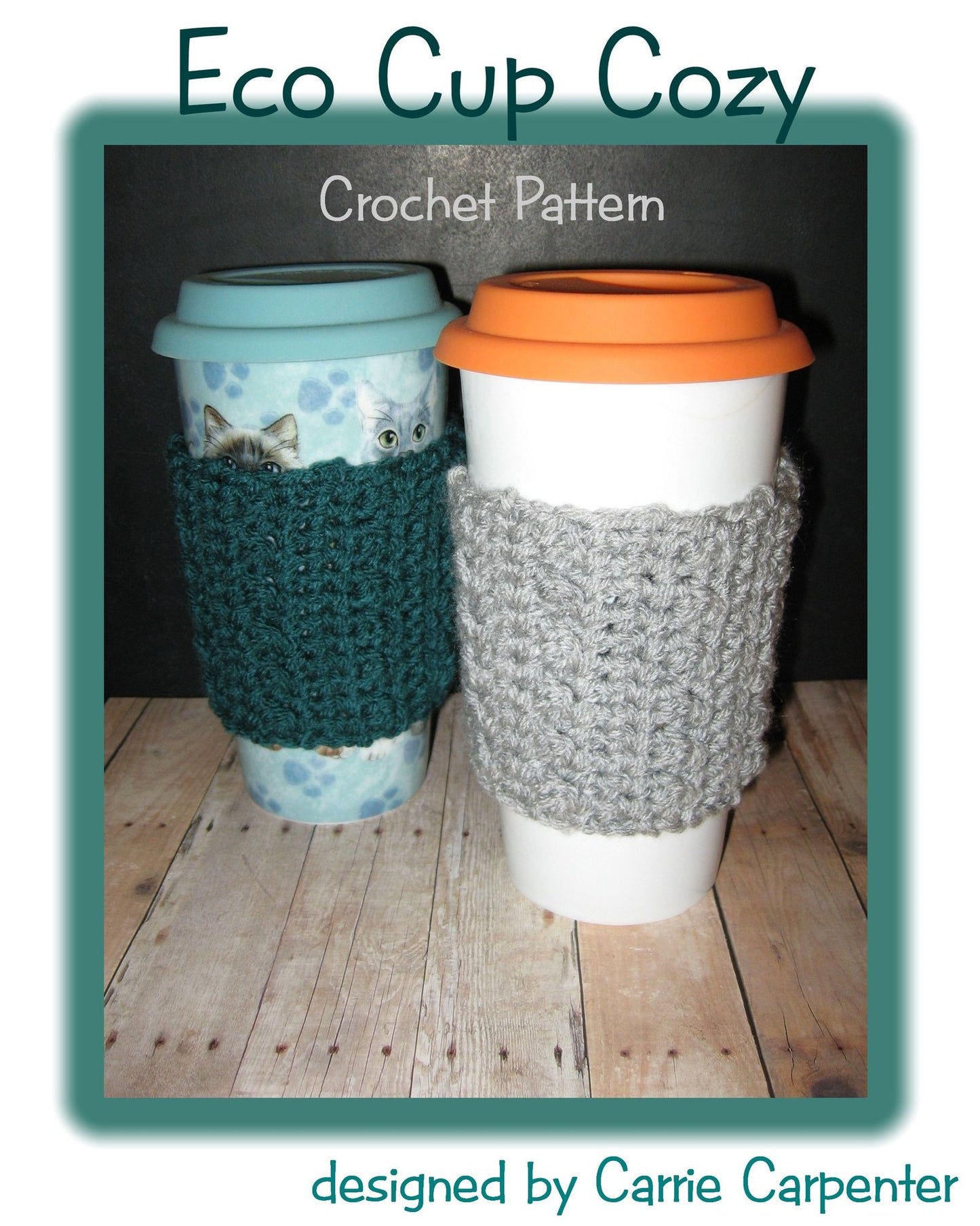 Eco Cup Cozy Crochet Pattern