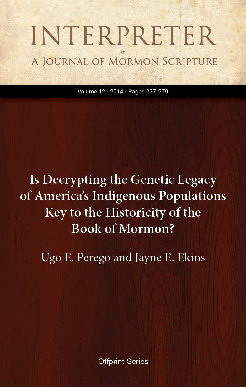 Is Decrypting the Genetic Legacy of Americaa
