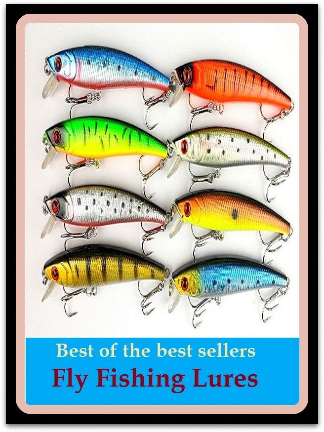 Best of the Best Sellers Fly Fishing Lures (go fishing, angle, cast, trawl, troll, seine, angling, trawling, trolling, seining, ice fishing, catching fish)