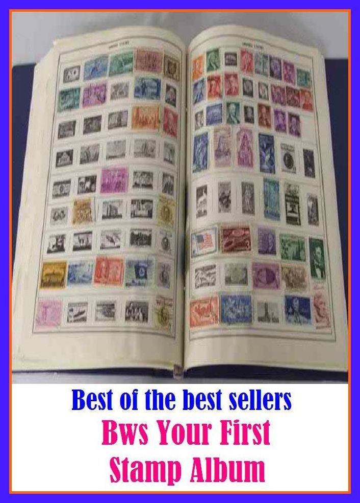 Best of the Best Sellers Your First Stamp Album (impression, impress, cachet, mark, print, stamp, billet, coupon, label, stamp)