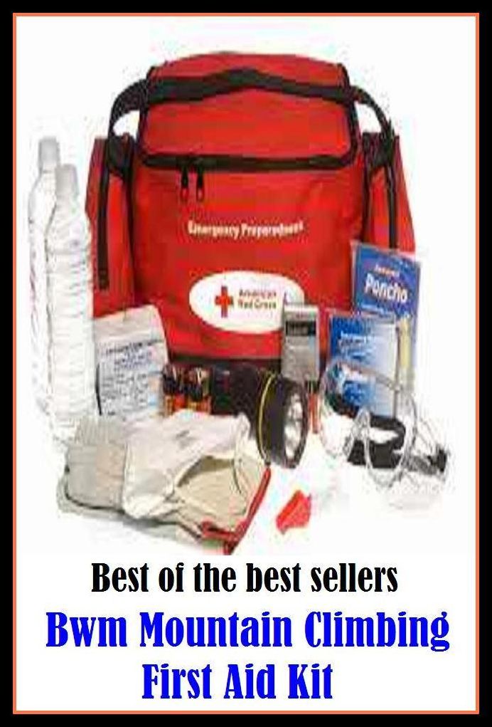 Best of the Best Sellers Mountain Climbing First Aid Kit ( peak, height, mount, prominence, summit, pinnacle, alp, range, sierra, cordillera, massif )