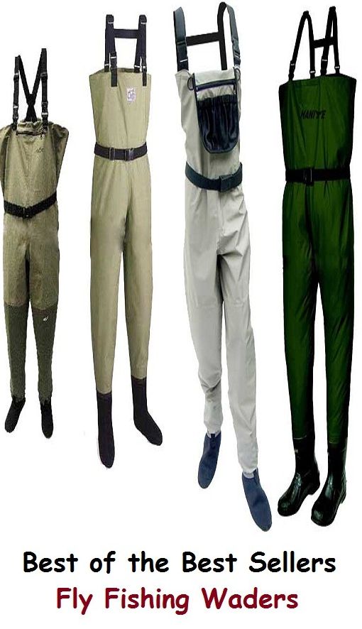 Best of the Best Sellers Fly Fishing Waders (go fishing, angle, cast, trawl, troll, seine, angling, trawling, trolling, seining, ice fishing, catching fish)