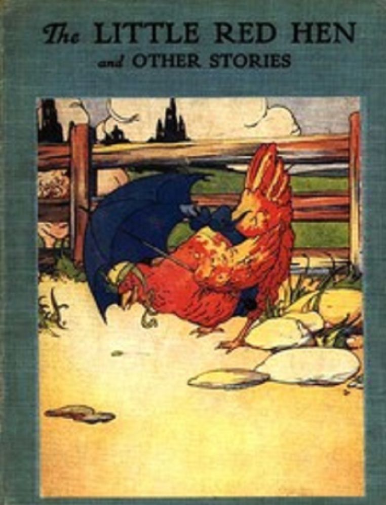 The Little Red Hen (Illustrated)