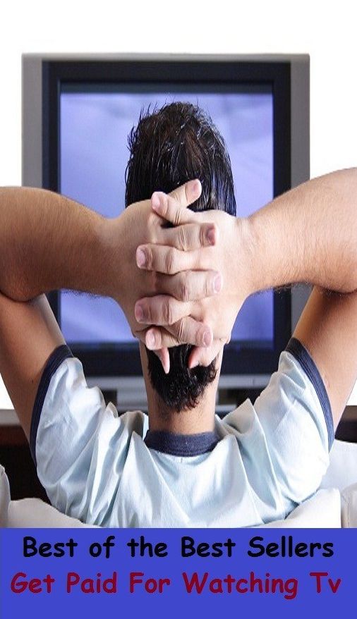 Best of the Best Sellers Get Paid For Watching Tv ( video, telecasting, television set, television, television receiver, boob tube, goggle box, telly, idiot box )