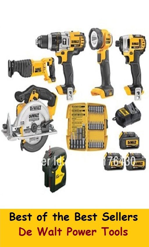 Best of the Best Sellers De Walt Power Tools ( ability, power, authority, caliber, carrying capacity, instrument, device, machine, apparatus, tool, engine, De Walt Power Tools )