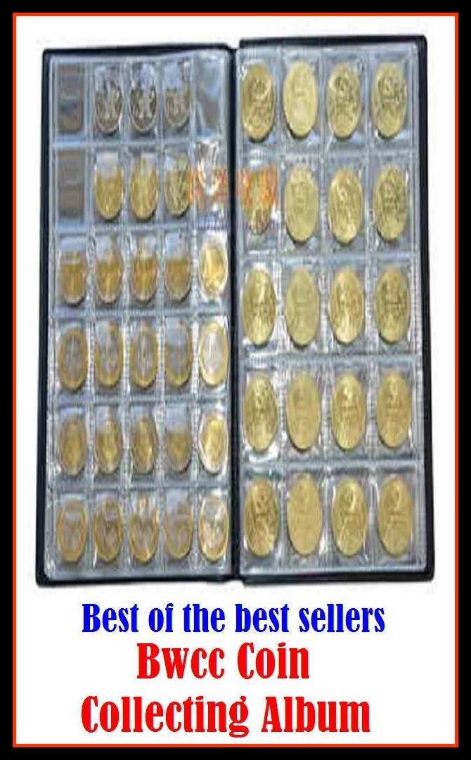 Best of the Best Sellers Bwcc Coin Collecting Album (coinage, coins, specie, change, loose change, small change, silver, gold, piece)