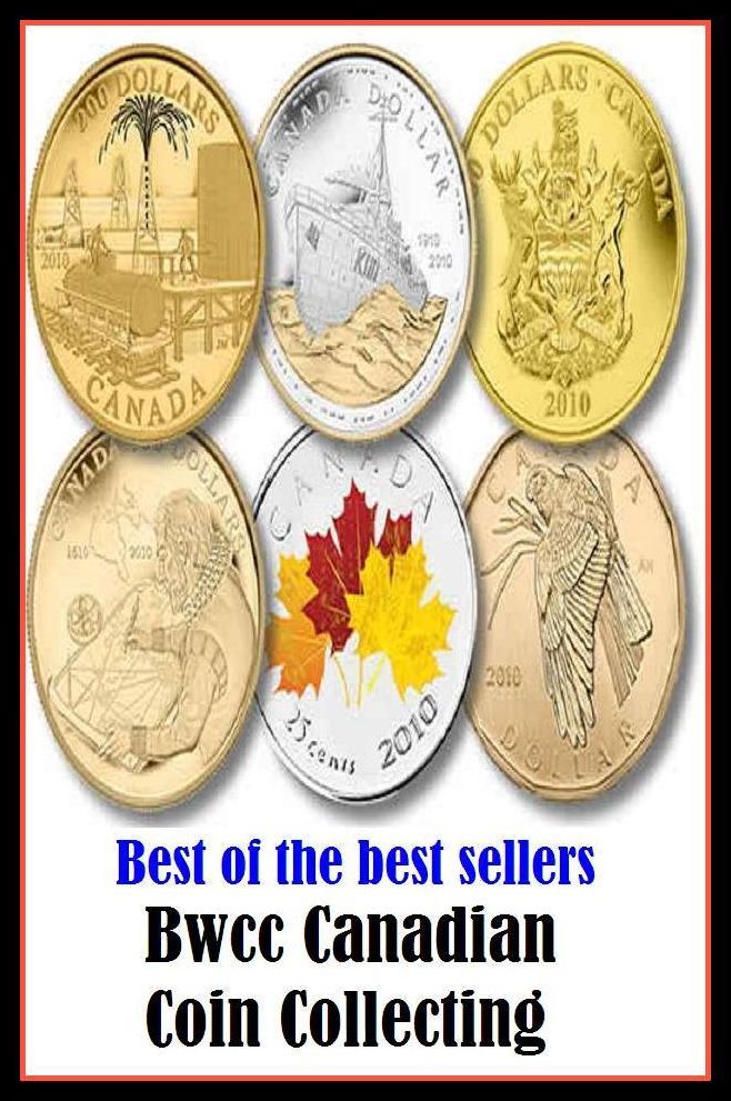 Best of the Best Sellers Bwcc Canadian Coin Collecting (coinage, coins, specie, change, loose change, small change, silver, gold, piece)
