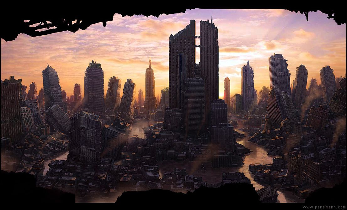 civilization's fall; future past
