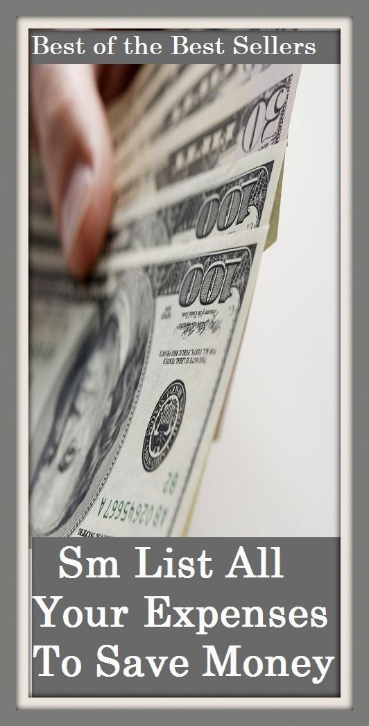 Best of the best sellers Sm List All Your Expenses To Save Money ( budgeting, allocate, calculate, apportion, compute, cost, estimate, predict, ration, allotment, allowance, donation, giving, funding, grant, marketing, saving, banking )