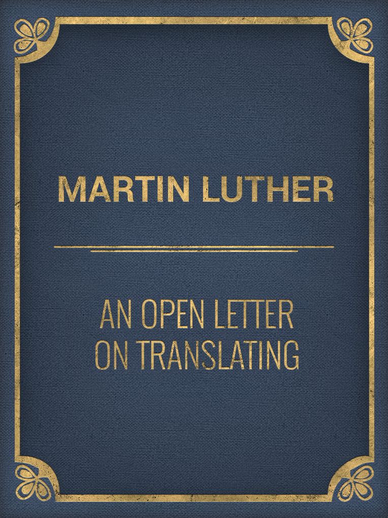 An Open Letter on Translating