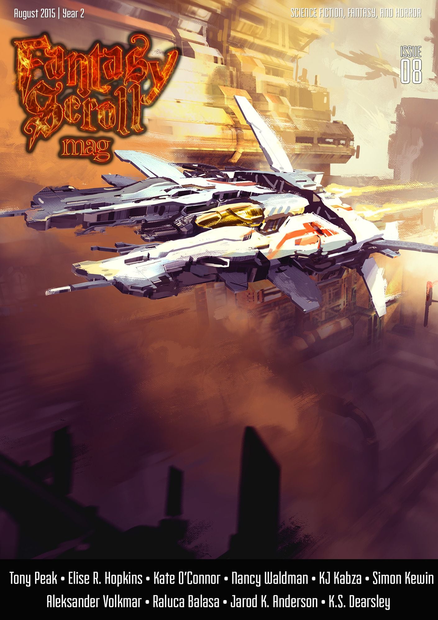 Fantasy Scroll Magazine Issue #8