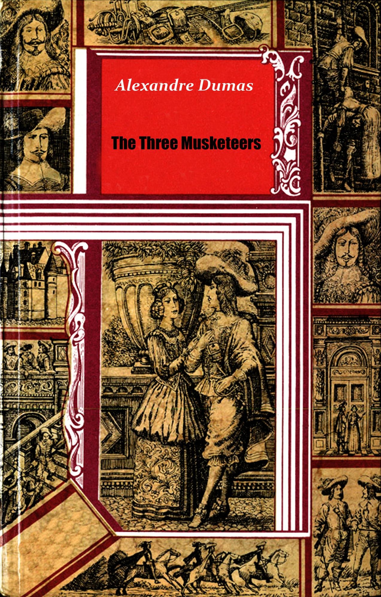 The Three Musketeers (illustrated)
