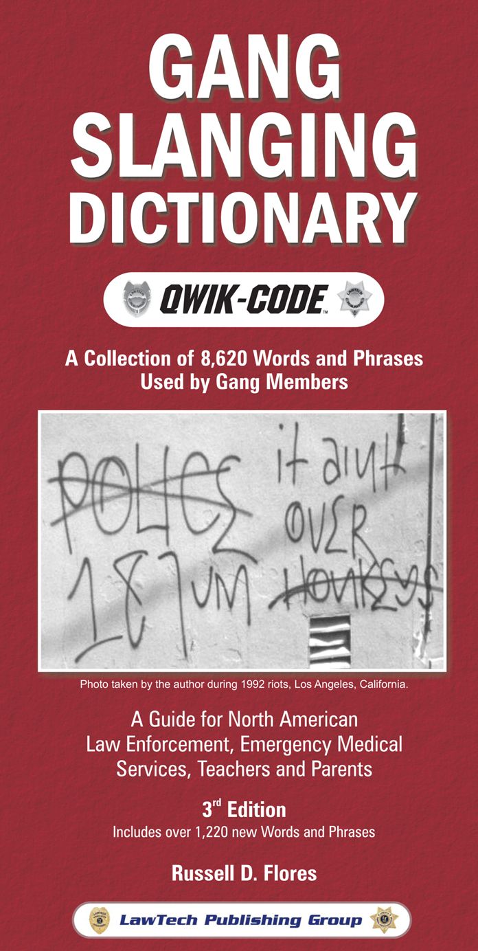 Gang Slanging Dictionary