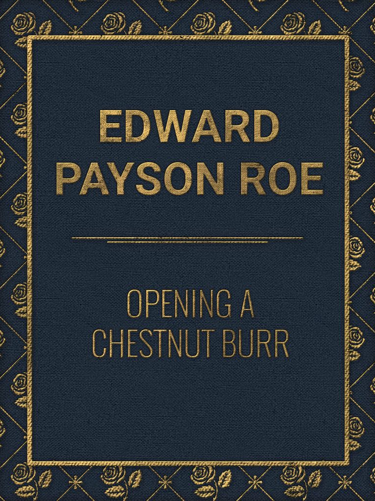 Opening a Chestnut Burr