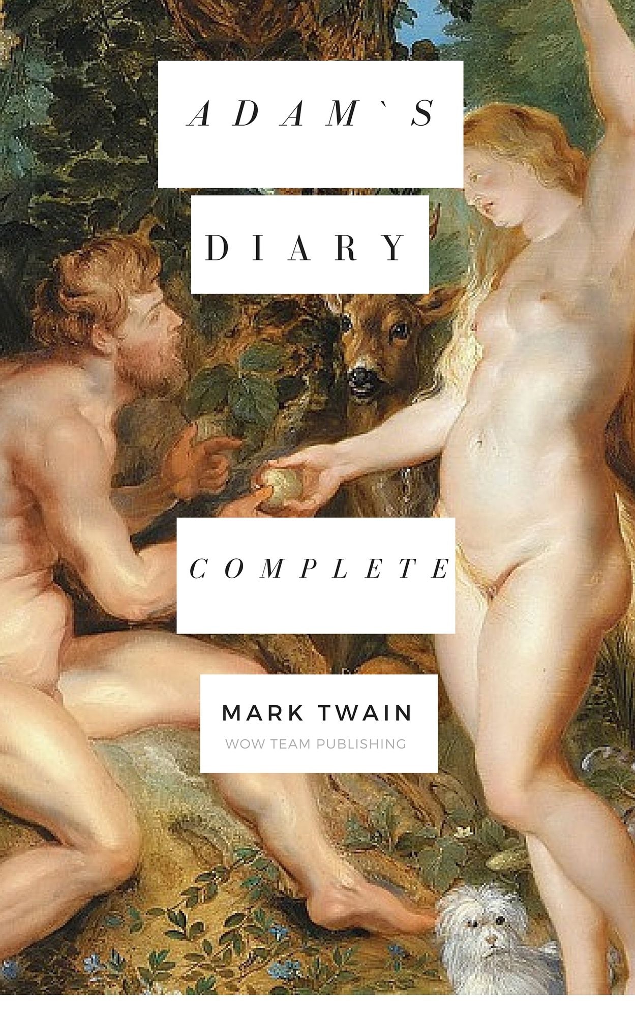 Extracts from Adam's diary
