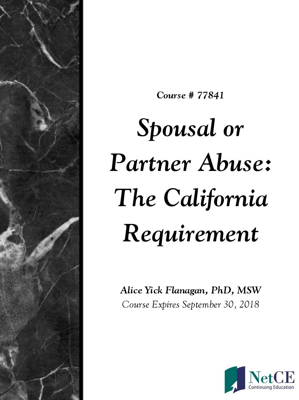 Spousal or Partner Abuse: The California Requirement