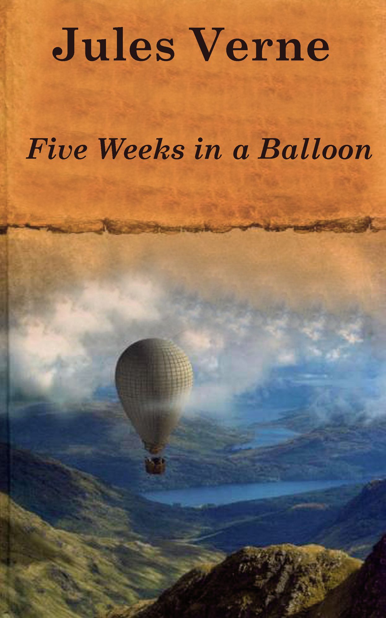 Five Weeks in a Balloon (illustrated)