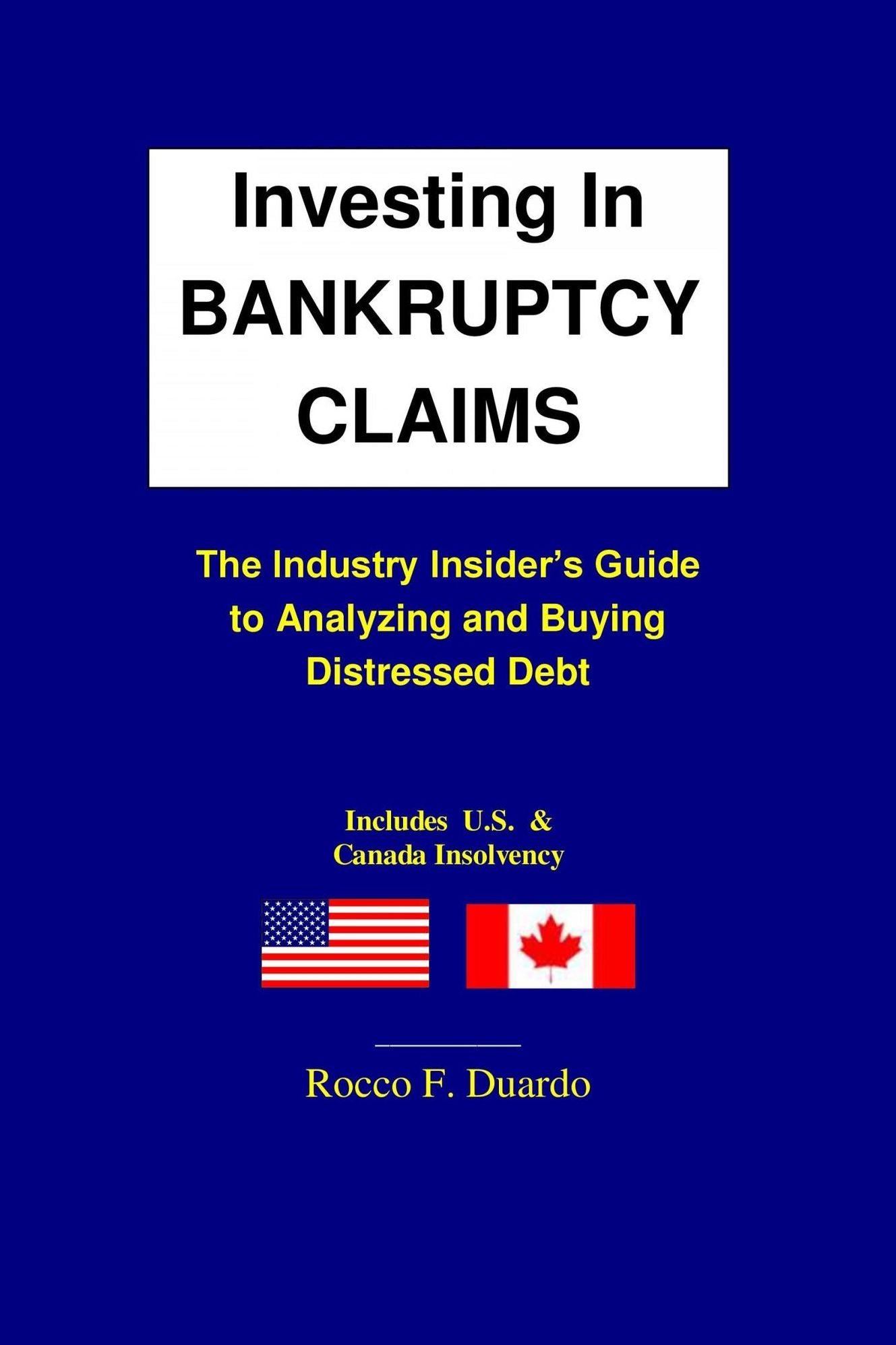 Investing In Bankruptcy Claims Full Book