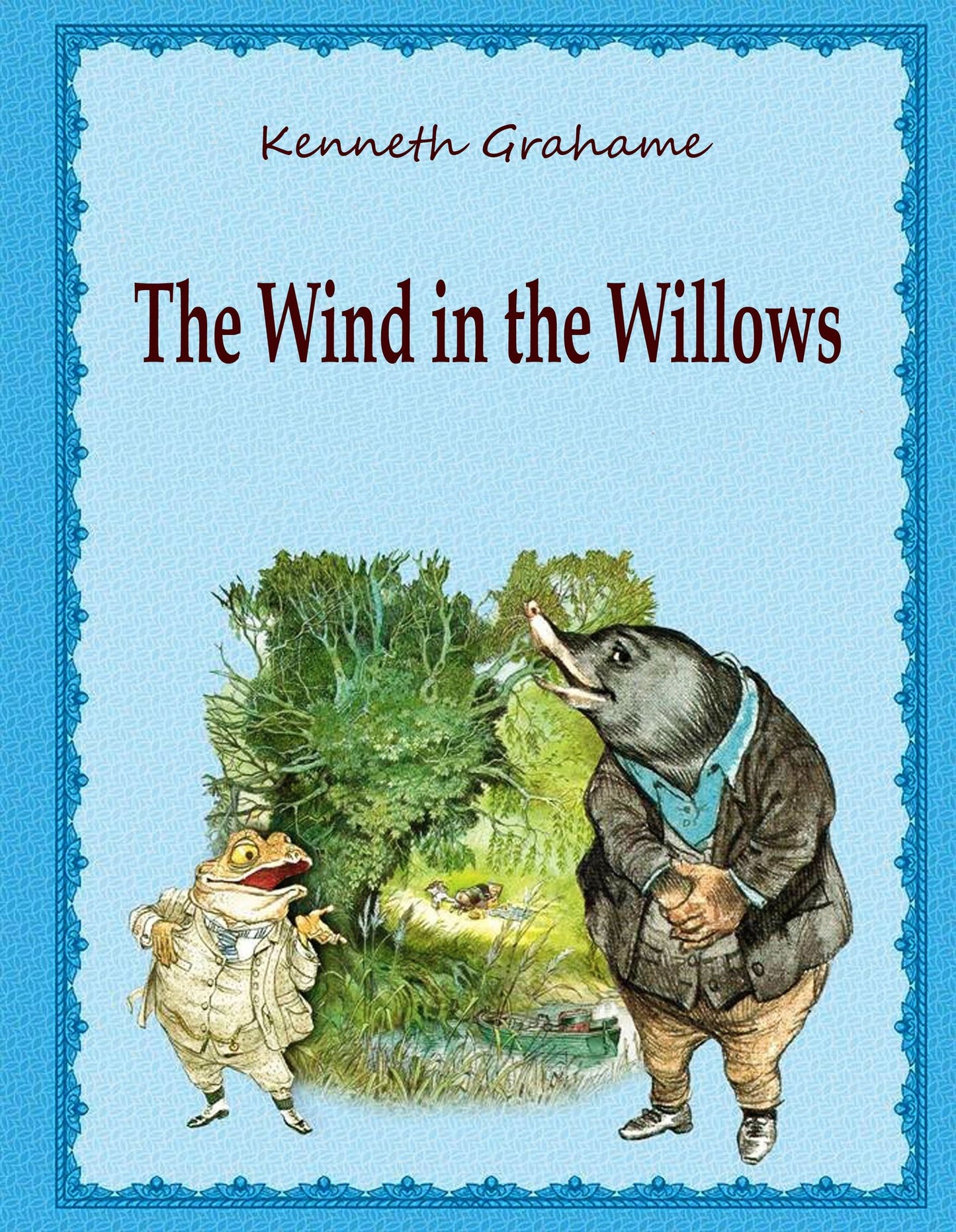 The Wind in the Willows (illustrated)
