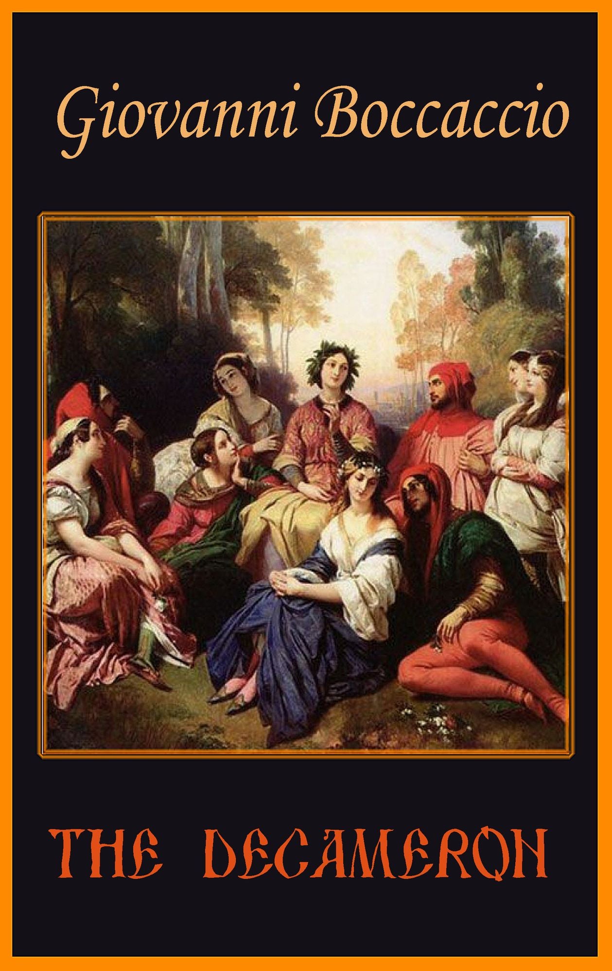 The Decameron (illustrated)
