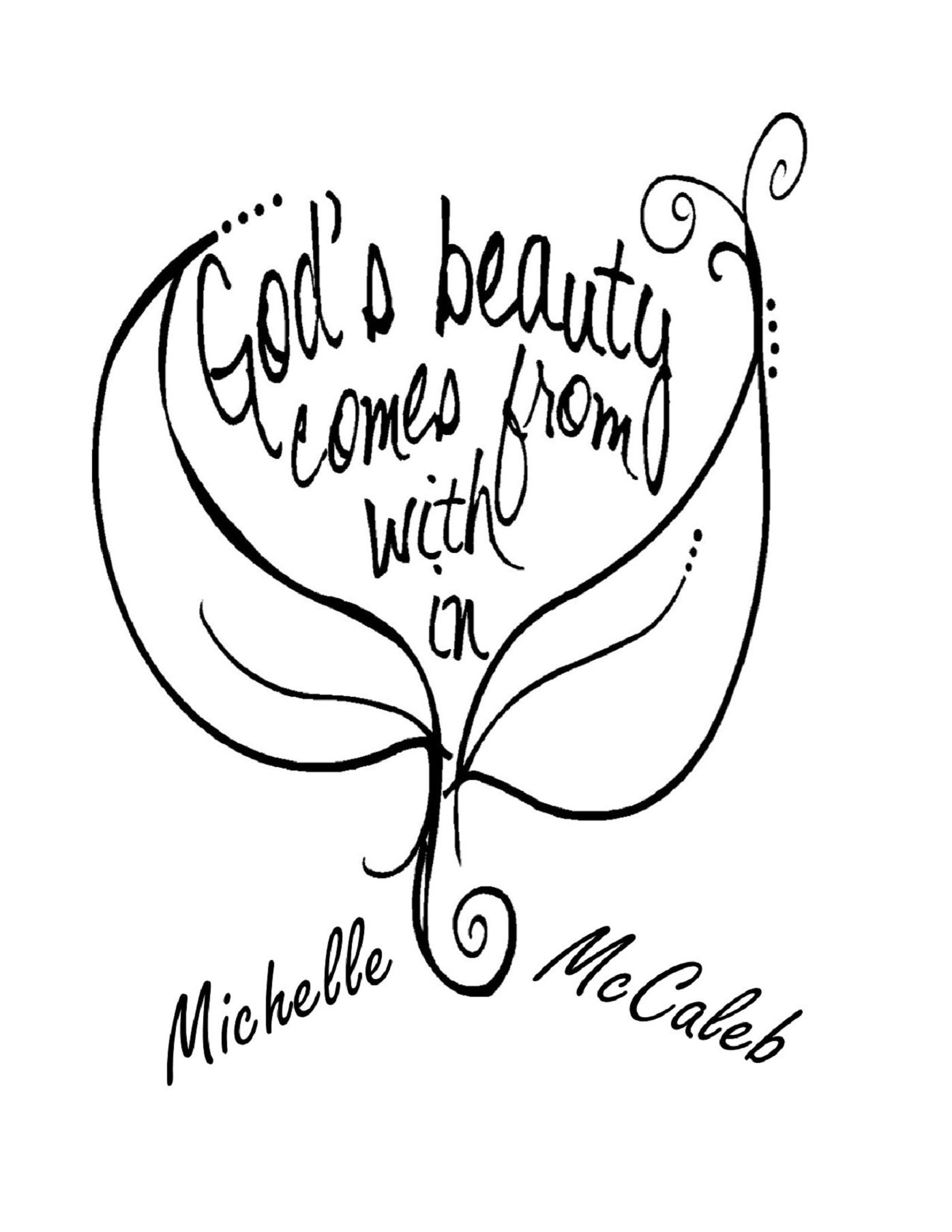 God's Beauty Comes from Within