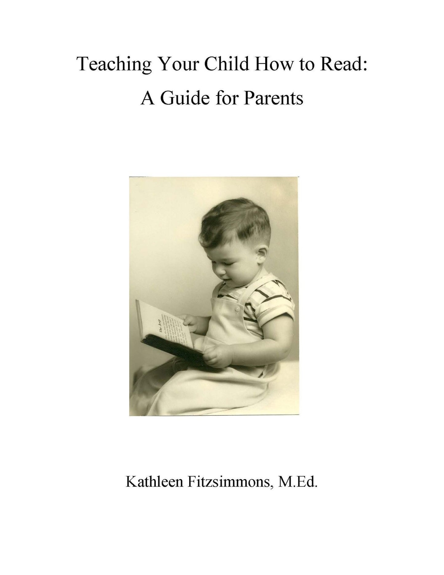 Teaching Your Child How to Read
