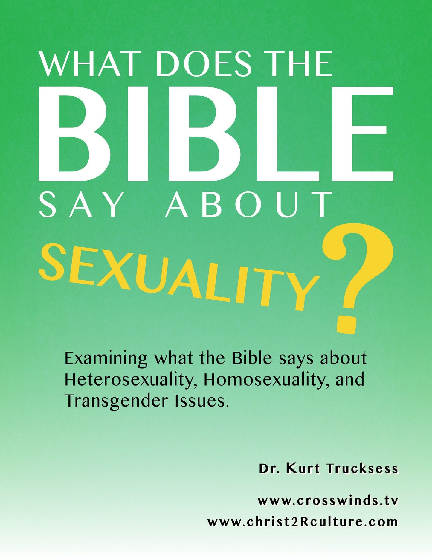 What Does The Bible Say About Sexuality?