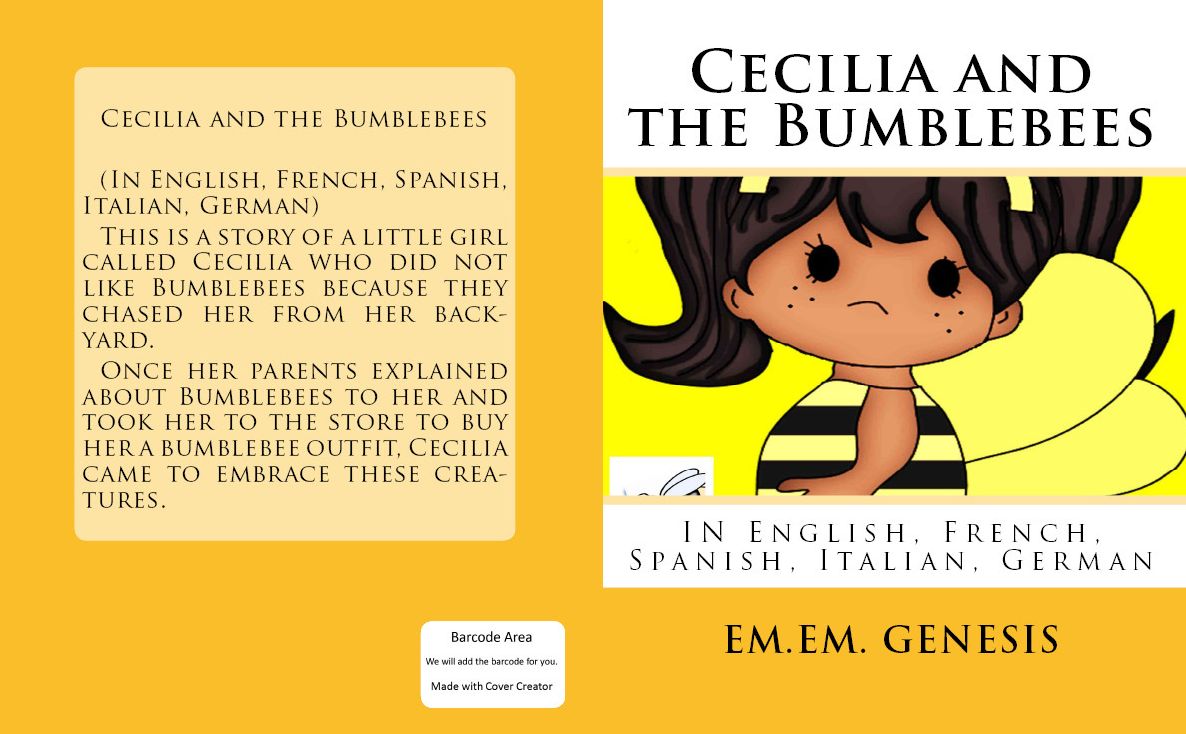 Cecilia and the Bumblebees in English, French, German, Spanish, Italian