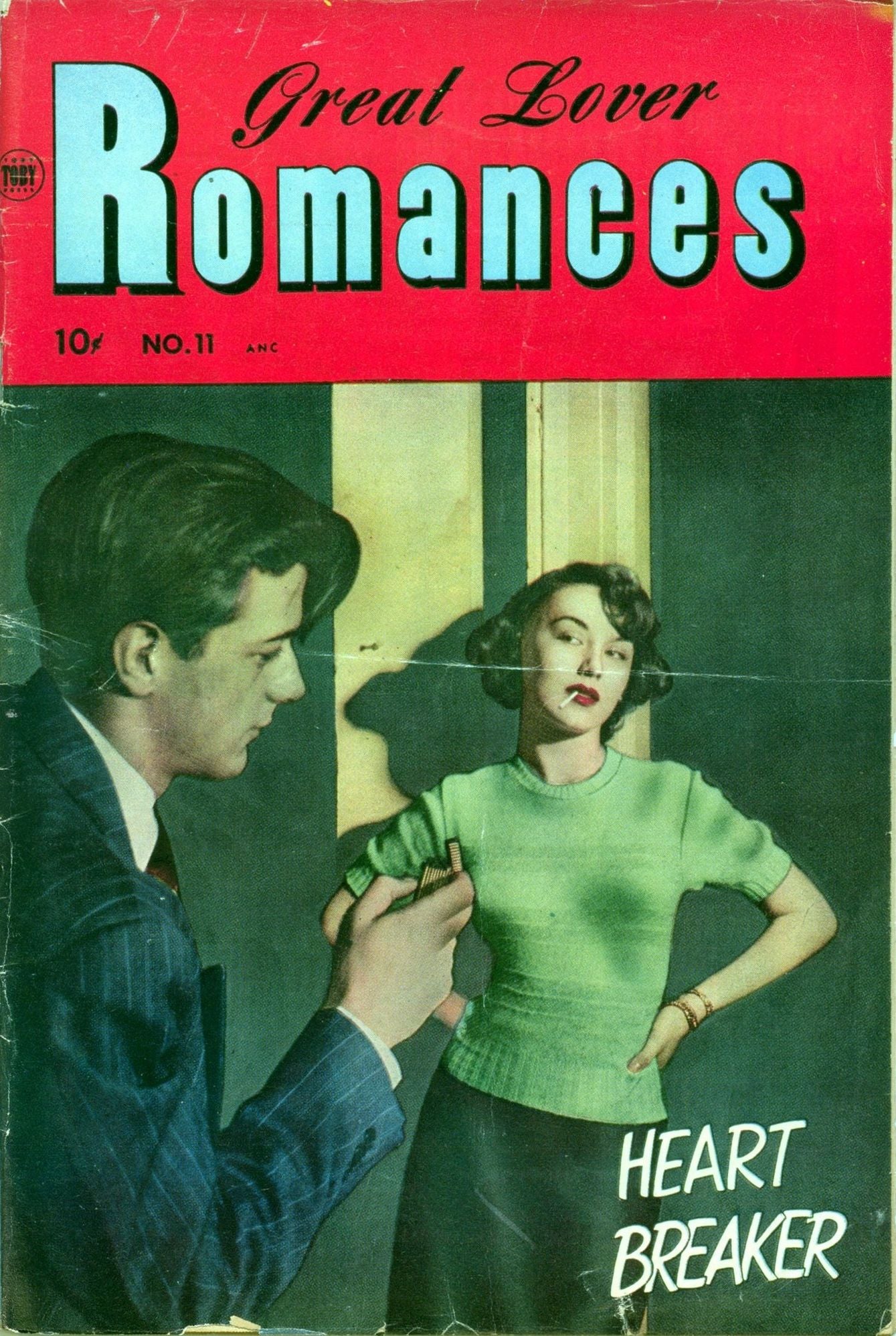 Great Lover Romances Number 11 Love Comic Book