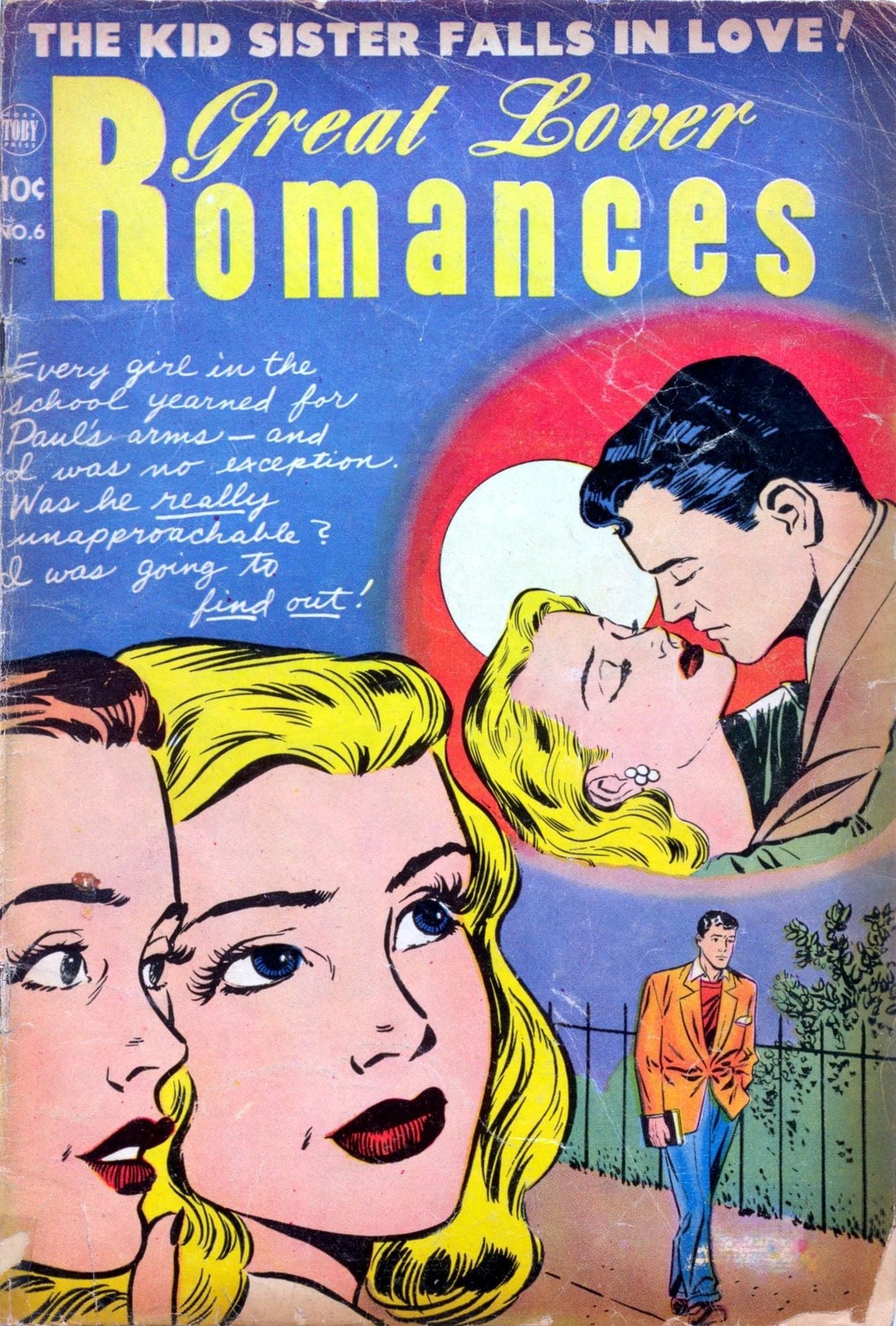 Great Lover Romances Number 6 Love Comic Book