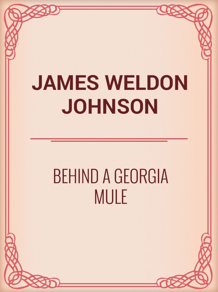 BEHIND A GEORGIA MULE