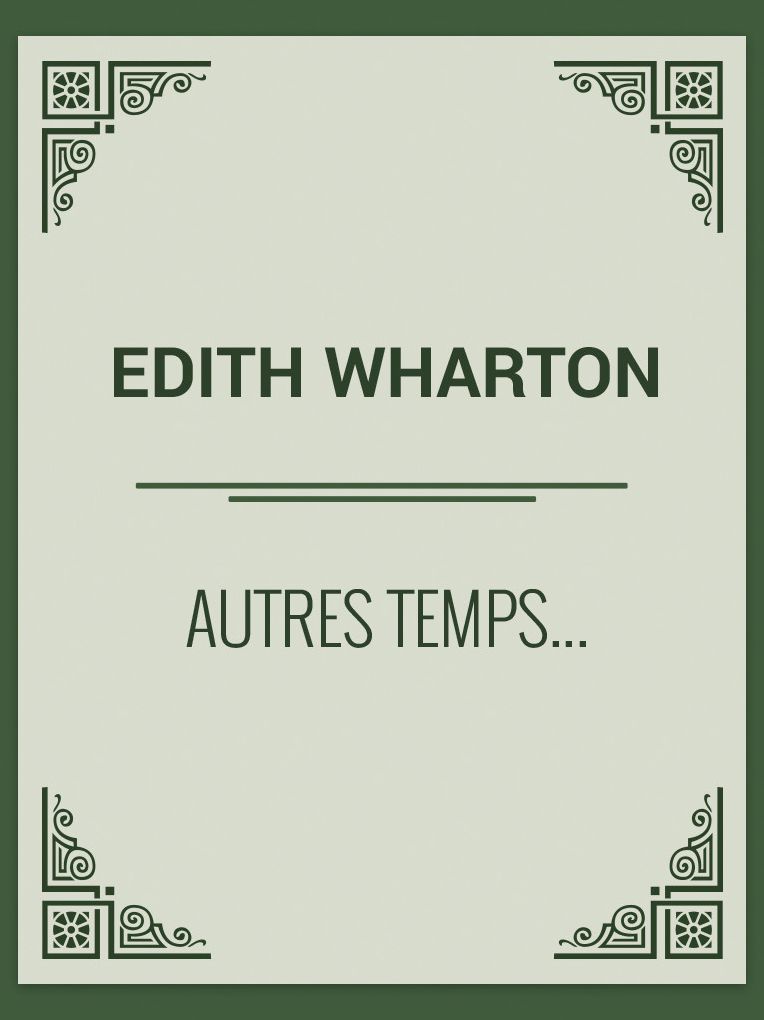 Autres Temps...