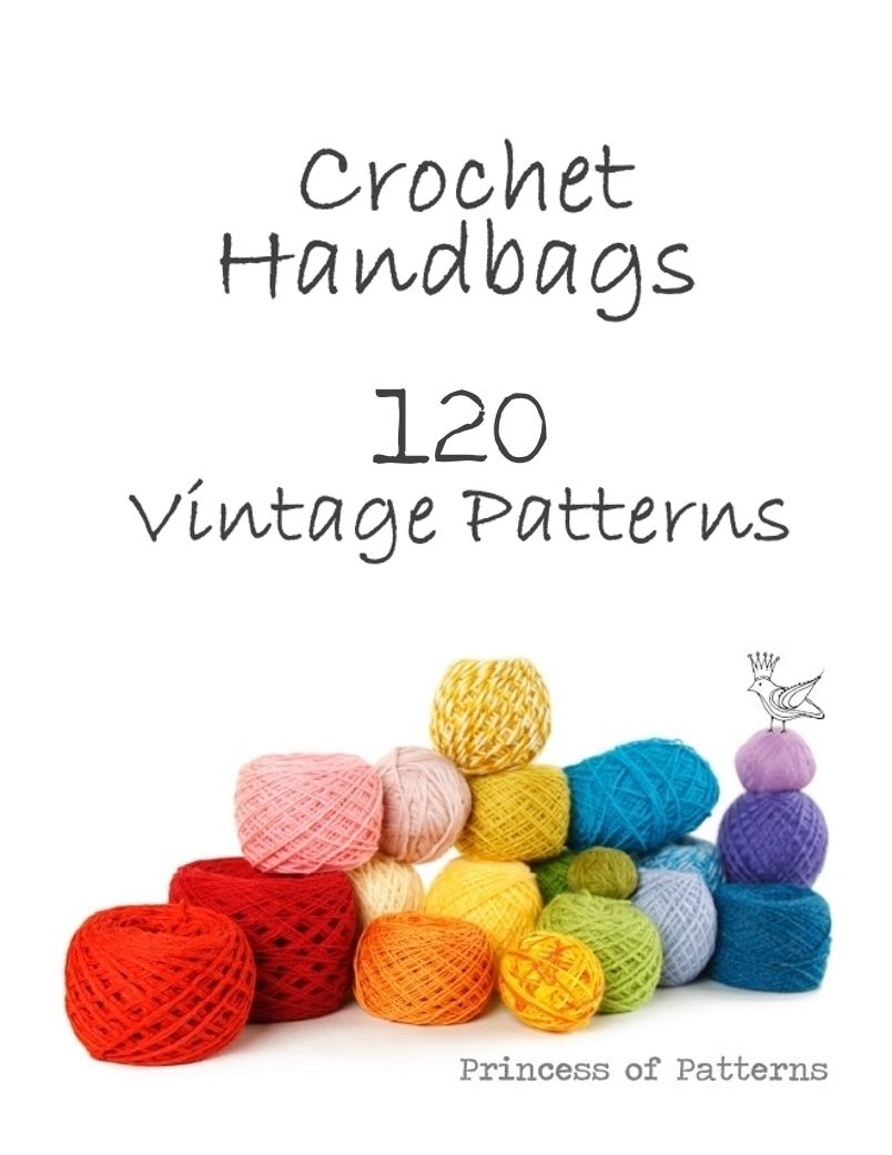 CROCHET HANDBAGS 120 VINTAGE PATTERNS