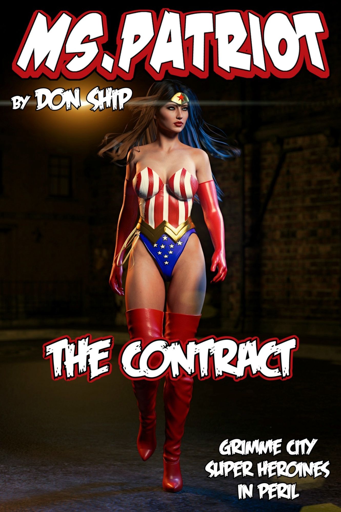 Ms Patriot: The Contract (Grimme City Super Heroines in Peril)