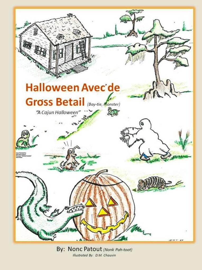 Halloween Avec De Gros Betail (bay-tie, monster)