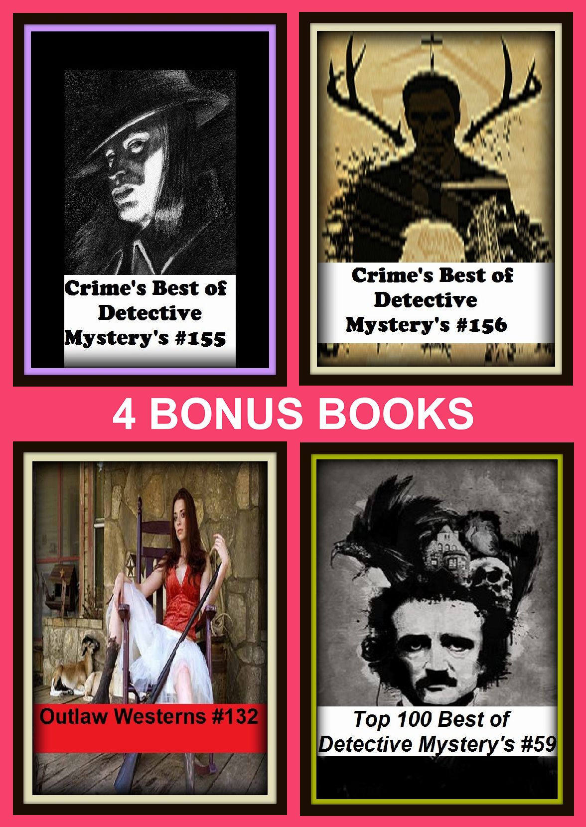 Detective:Four bonus books in one Bundle Secret Agent Spy Adventures & Detective and Mystery #147, Detective and Mystery new for 2015 #146, Secret Agent Spy Adventures & Detective and Mystery #148, Wildlife Photography #150