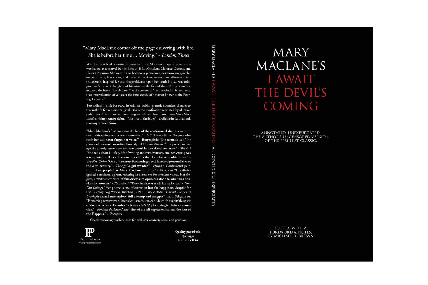 Mary MacLane's I Await the Devil's Coming: Annotated & Unexpurgated