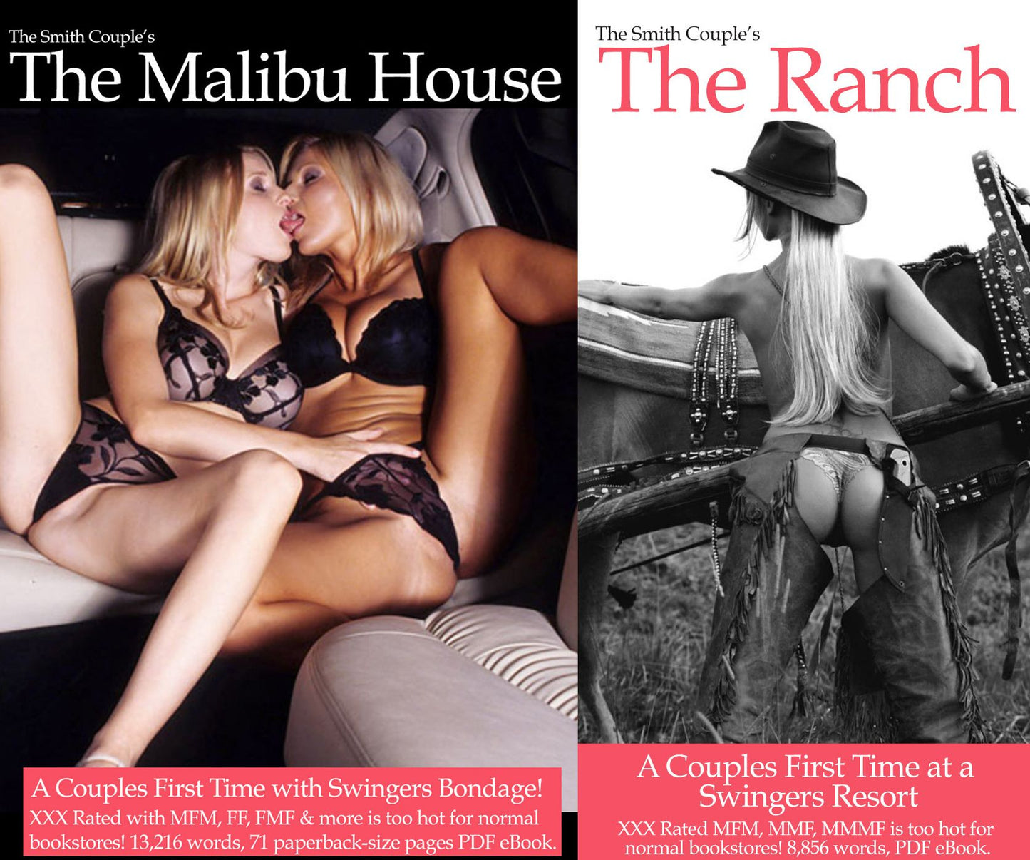 Double Erotica Two-Book Combo Ranch/Malibu Explicit Stories by The Smith Couple