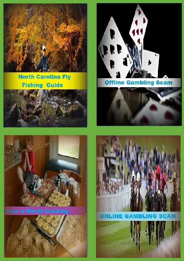 Fishing: 4 Books in 1 Bundle! Fly Fishing Show, Offshore Gambling keeps Vegas casino at home, Once a Month Cooking, Fly Fishing Tackle