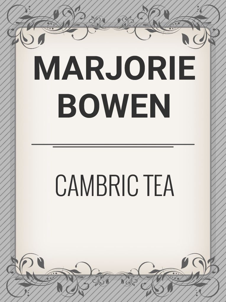 Cambric Tea