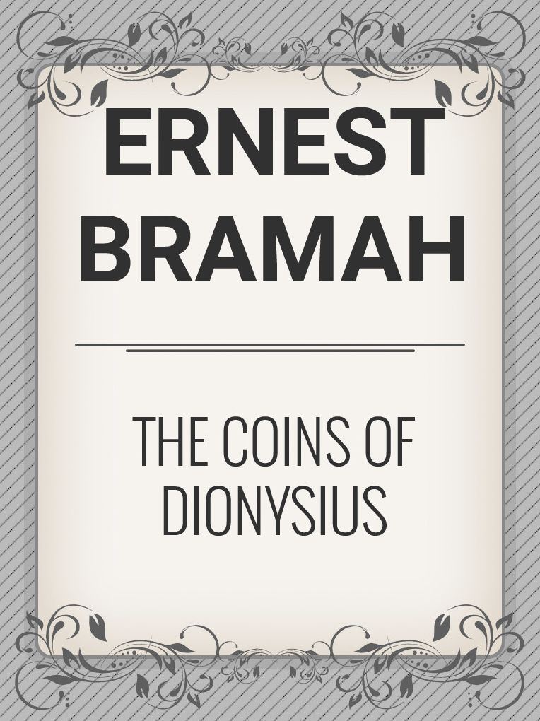 The Coins Of Dionysius