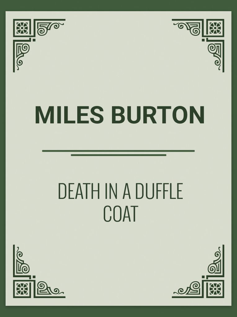Death In A Duffle Coat
