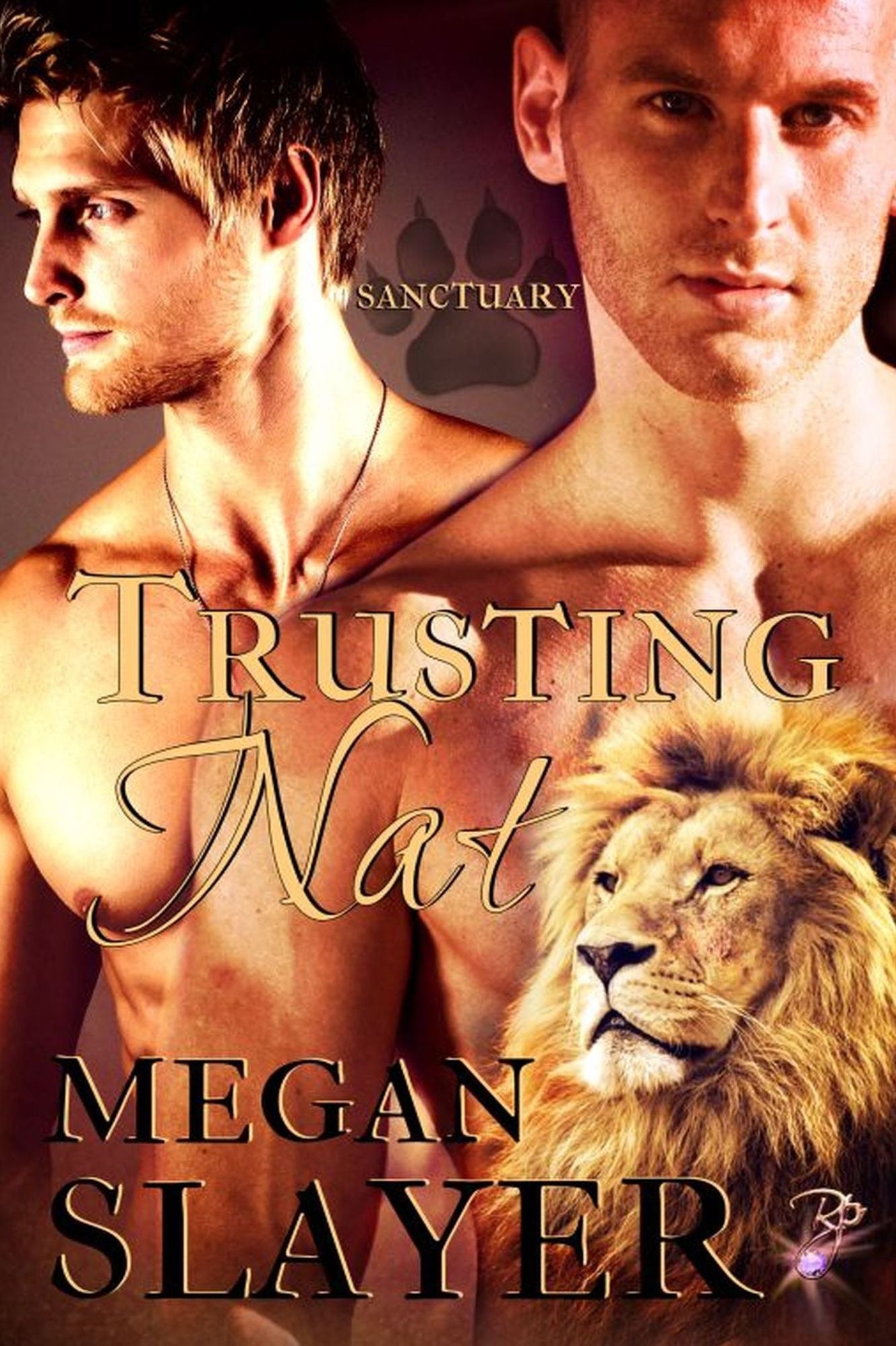 Trusting Nat (Male/Male Shapeshifter Romance) (Sanctuary, Book Two) by Megan Slayer