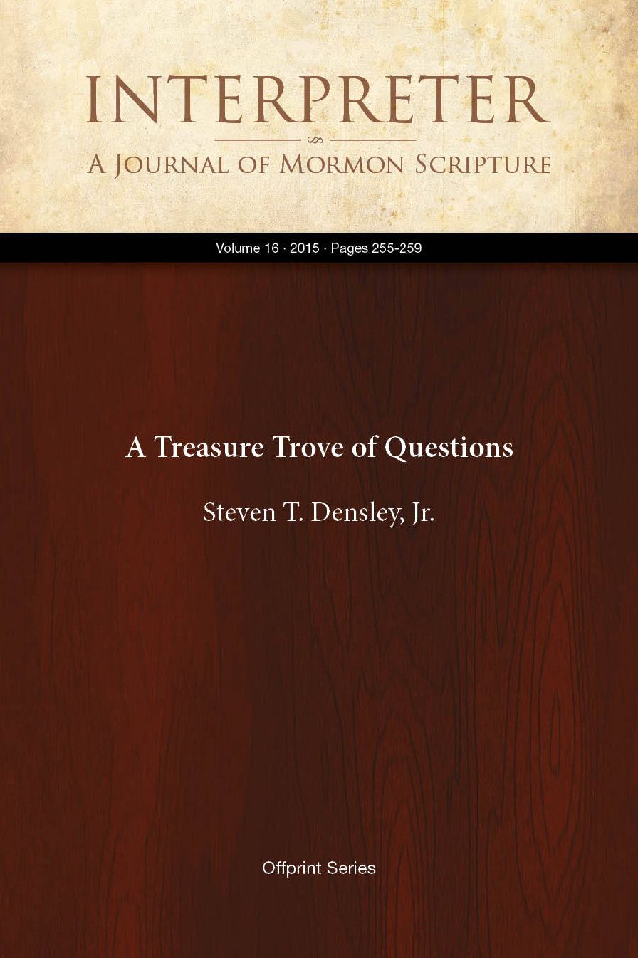 A Treasure Trove of Questions