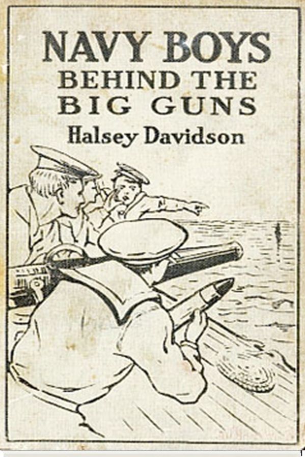 Navy Boys Behind the Big Guns